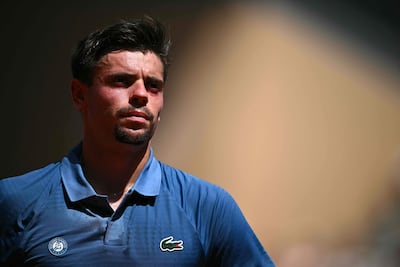 Arthur Gea, eliminado en primera ronda de Roland Garros contra el ruso Karen Khachanov.