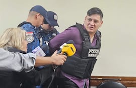 Gustavo Adolfo Florentín Silva, suboficial de la Policía condenado a 24 años de cárcel por el crimen de Rodrigo Quintana.