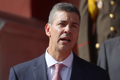El presidente de Paraguay, Santiago Peña.