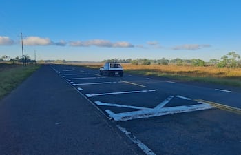 Tareas inconclusas de recapado y señalización de la ruta PY 20 y exponen a conductores a constantes riesgos