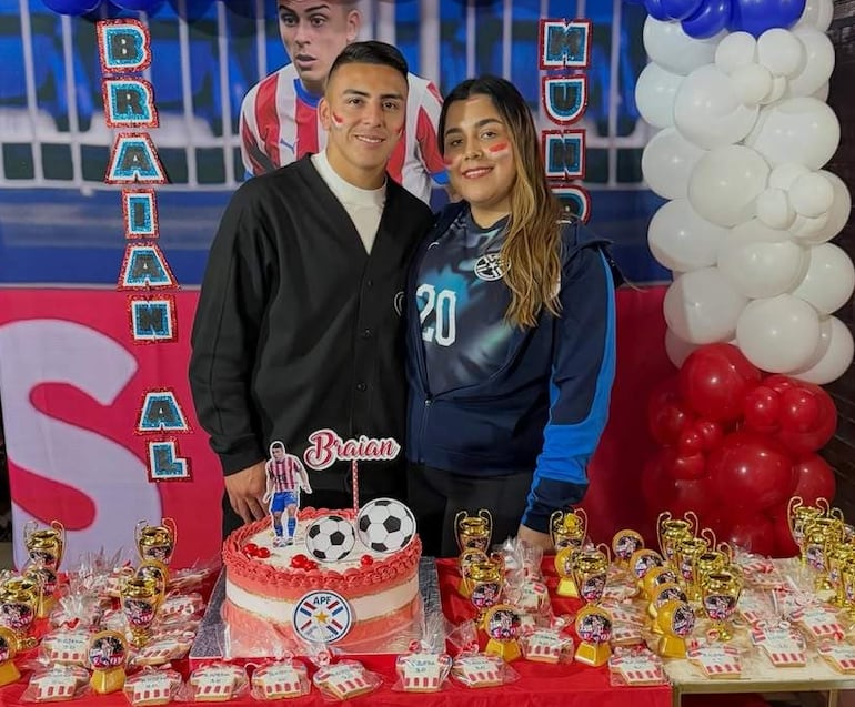 La emotiva carta de la esposa de Braian Ojeda: "Eres un crack dentro y fuera de la cancha" - Gente
