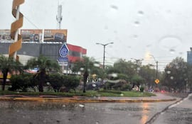Foto de lluvia.