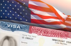 Visa a Estados Unidos.