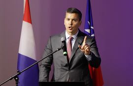 El presidente de Paraguay, Santiago Peña.