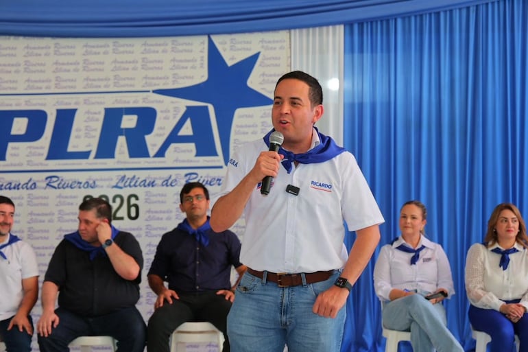 Ricardo Estigarribia, en Cnel. Oviedo.