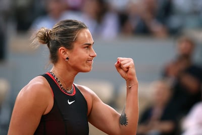 La bielorrusa Aryna Sabalenka, número 1 del mundo, jugará por cuarto año consecutivo los cuartos de final de Roland Garros