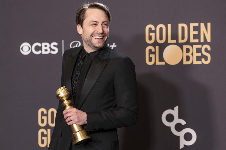 Kieran Culkin ganó el premio al mejor actor en una serie de drama por "Succession".
