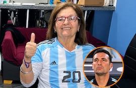 Eulalia Marzetti, madre del seleccionador de Argentina, Lionel Scaloni.