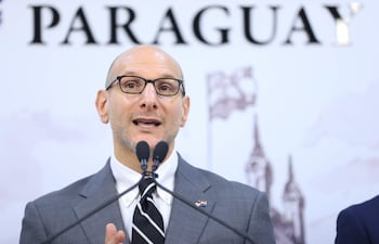 El encargado de negocios de la Embajada de los Estados Unidos en Paraguay, Robert Alter. EFE