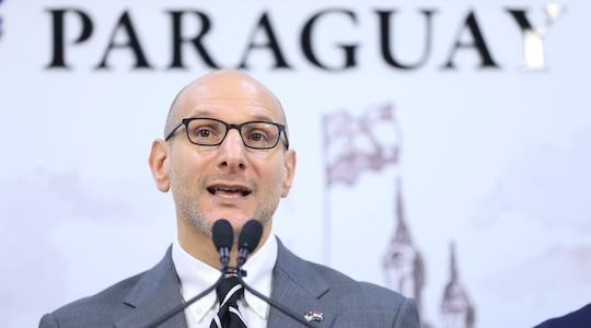 El encargado de negocios de la Embajada de los Estados Unidos en Paraguay, Robert Alter. EFE