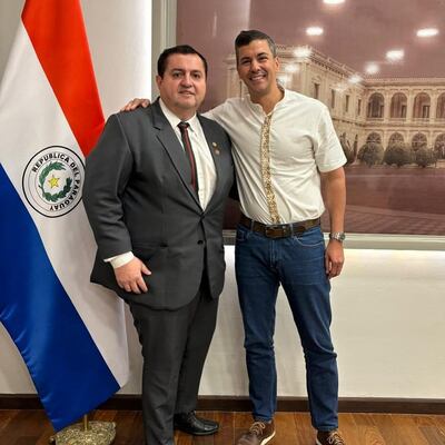 El diputado cartista Arturo Urbieta defendió al presidente "viajero" Santiago Peña.