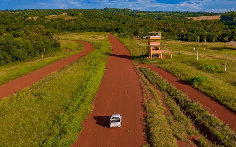 Una postal del Autódromo Erich Lautenschlager (CVCU), ubicado en la zona de Bella Vista, por el que pasará la competencia.