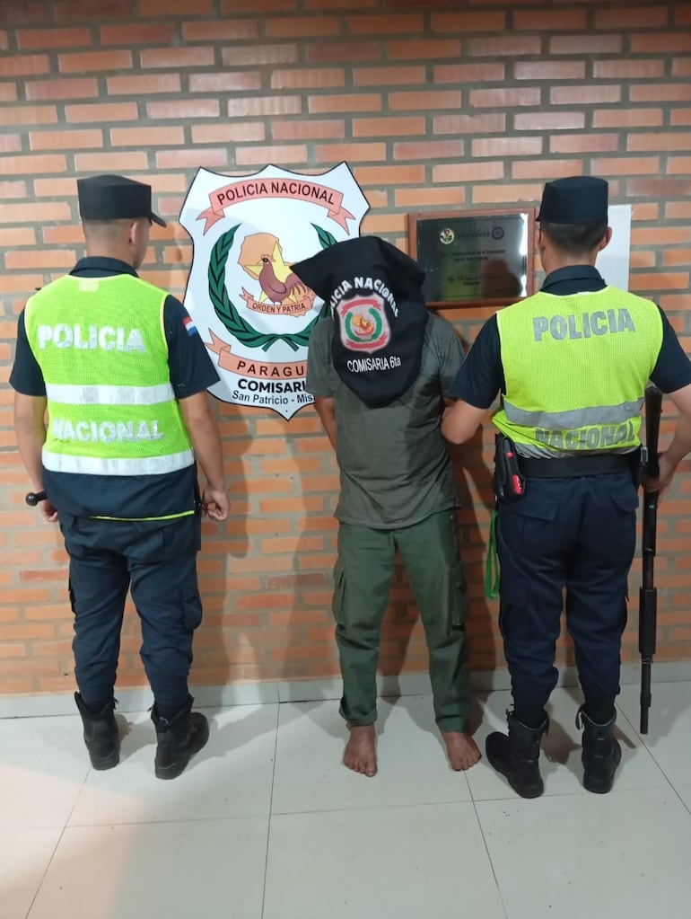 San Patricio: detienen a sospechoso de robo agravado y recuperan dinero hurtado