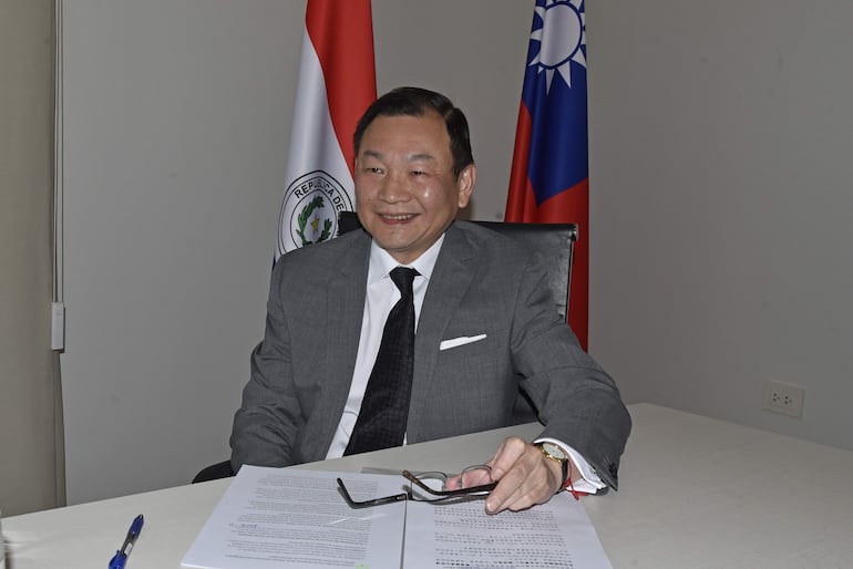 José Han, embajador de Taiwán en Paraguay.