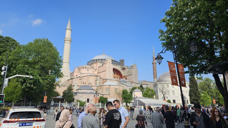 Mezquita Hagia Sofya, ex Basílica de Santa Sofía.
