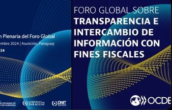 El anunció de la Reunión Plenaria del Foro Global.