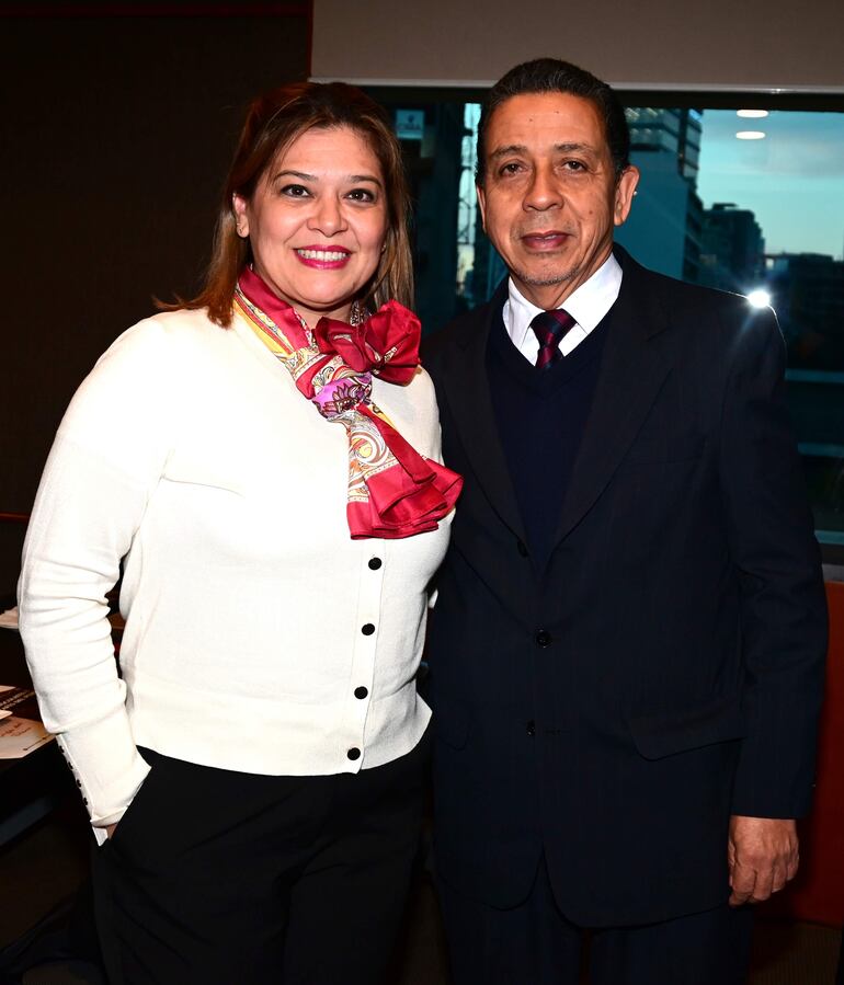 Marice Torreani y Néstor Arita.