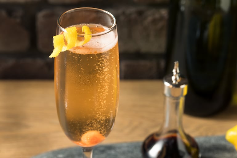 Cocktail de Champagne.