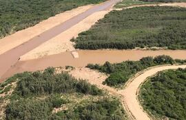 El Río Pilcomayo ingresa al territorio nacional tras las crecidas en Bolivia.