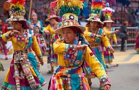 Carnavel de Oruro, Bolivia.