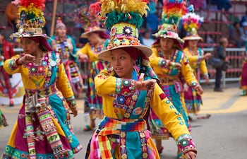 Carnavel de Oruro, Bolivia.
