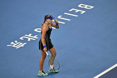 Mirra Andreeva (19 años) avanzó a las semifinales de Pekín.