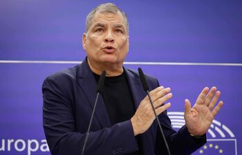 El expresidente de Ecuador, Rafael Correa.