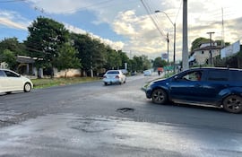 Fotografía de la zona céntrica de Caacupé.