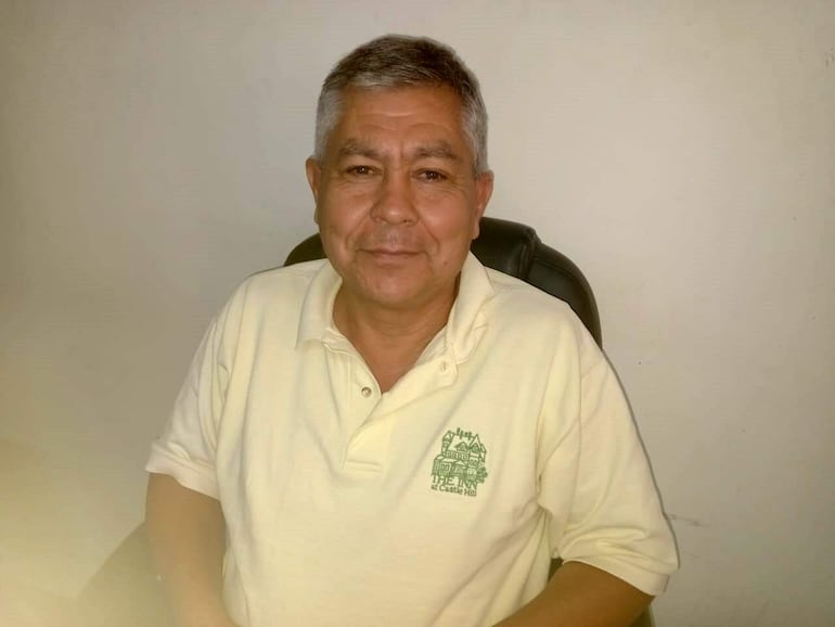 Ramón Barboza, dirigente de la Villa Don Bosco de Limpio.