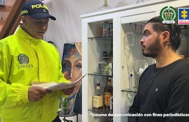 Las autoridades colombianas capturaron a tres presuntos integrantes de una red narcotraficante pedidos en extradición por Estados Unidos