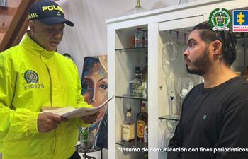 Las autoridades colombianas capturaron a tres presuntos integrantes de una red narcotraficante pedidos en extradición por Estados Unidos