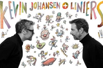 Liniers y Kevin Johansen vuelven con un show recargado de música, humor y mucho color.