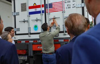 La Empresa Frigomerc fue la primera en realizar la exportación de carne bovina paraguaya a Estados Unidos.