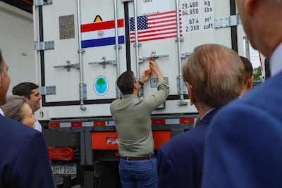 La Empresa Frigomerc fue la primera en realizar la exportación de carne bovina paraguaya a Estados Unidos.