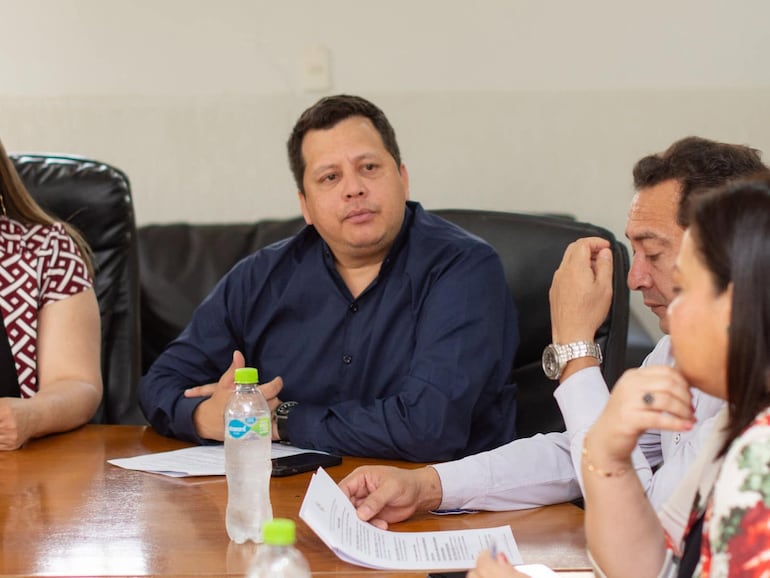 José Molinas, intendente interino de Mariscal Estigarribia.