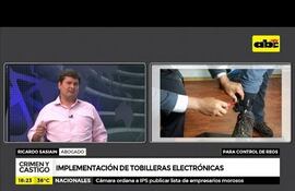 Implementación de las tobilleras electrónicas