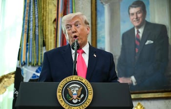 Donald Trump, presidente de los EE.UU.