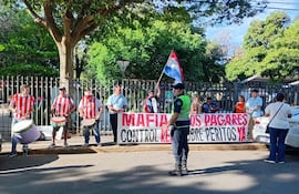 Coordinadora de víctimas de la Mafia de los Pagarés convocan a marcha para el próximo lunes.