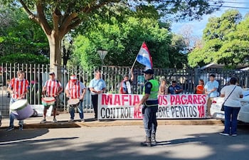 Coordinadora de víctimas de la Mafia de los Pagarés convocan a marcha para el próximo lunes.