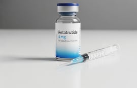 Frasco de retatrutida