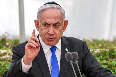 Benjamin Netanyahu, primer ministro de Israel.