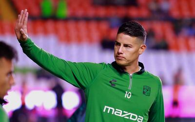 El ciclo del colombiano James Rodríguez en el León de México está terminado.