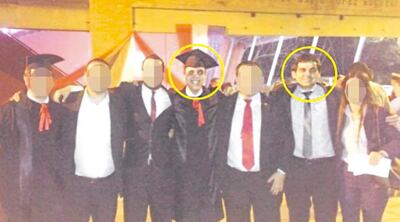 En 2017, durante su graduación, Koopmann se mostró con Marco Aurelio y José González.
