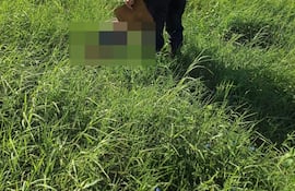 Hallazgo del cadáver de una mujer en Mariano Roque Alonso.