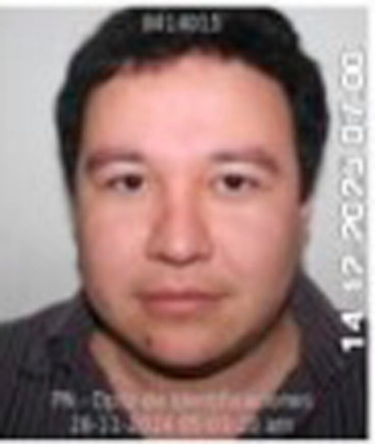  José Gabriel Leguizamón Díaz, alias La  Vaca, con varios antecedentes judiciales en Paraguay y el Bolivia.