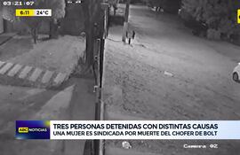Video: Tres personas detenidas con distintas causas
