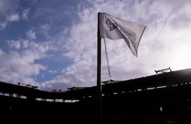 Vista del estadio El Pireo del Olympiacos, en Atenas, Grecia.