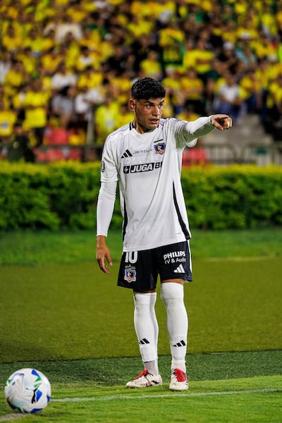 Claudio Ezequiel Aquino (34 años), futbolista argentino del Colo Colo, con pasado en Guaraní y Cerro Porteño.