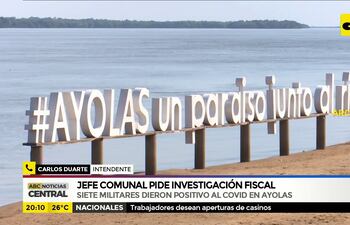 ¿Cómo se produjo el contagio de covid-19 en Ayolas?