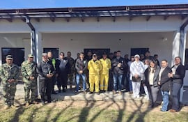 Representantes de diferentes instituciones conformaron el Centro de Operaciones de Emergencia (COE) en Yabebyry.